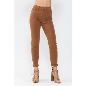 Judy Blue Brown High Rise Slim Fit Skinny Jeans 5/27 Gorpcore Indie Grunge